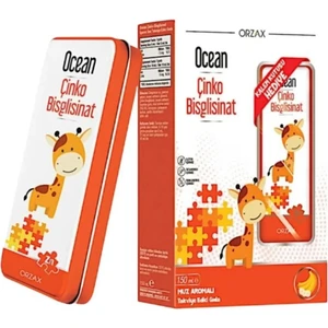 Çinko Bisglisinat Muz Aromalı Şurup