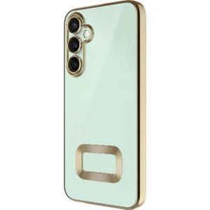 Galaxy S24 Fe Kılıf Logo Detaylı ve Parlak Nlight Premium Silikon Kapak