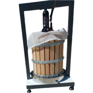 24 Litre Ahşap Üzüm Sıkma Presi