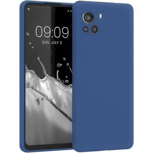 Casper Via F30 Uyumlu Silikon Kılıf - Kamera Korumalı Esnek Pastel Renk Kapak - Lacivert