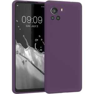 Casper Via F30 Uyumlu Silikon Kılıf - Kamera Korumalı Esnek Pastel Renk Kapak - Mor