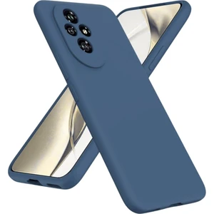 Honor 200 Pro Uyumlu Silikon Kılıf - Kamera Korumalı Esnek Pastel Renk Kapak - Lacivert
