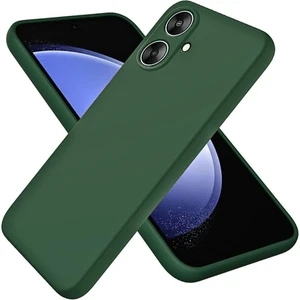 Omix X5 Uyumlu Silikon Kılıf - Kamera Korumalı Esnek Pastel Renk Kapak - Yeşil