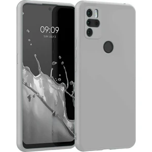 Omix X300 Uyumlu Silikon Kılıf - Kamera Korumalı Esnek Pastel Renk Kapak - Gri