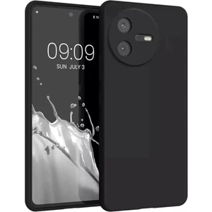 Casper Via A40 Uyumlu Silikon Kılıf - Kamera Korumalı Esnek Pastel Renk Kapak - Siyah