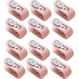 12 Li Mandallı Yorgan Kılıfı Nevresim Sabitleme Klips Takımı