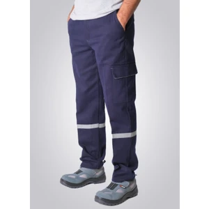 Drop Giyim Kışlık Pamuk Gabardin Reflektörlü İş Pantolonu