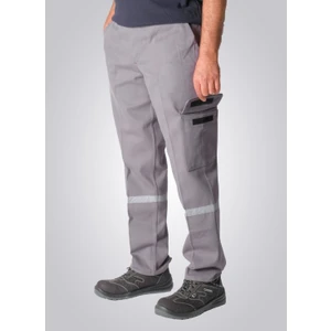 Drop Giyim Kışlık Pamuk Gabardin Reflektörlü İş Pantolonu