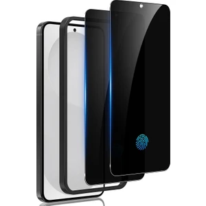 Kip GSM Samsung Galaxy S25 Plus Uyumlu Ekran Koruyucu Full Kaplayan Hayalet Privacy Mat Leke Tutmaz Cam