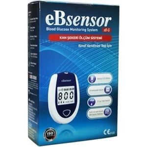 Ebsensor Şeker Ölçüm Cihazı + Ebsensor Strip 50 Li
