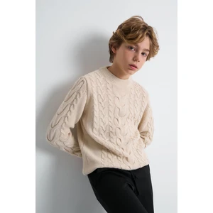 Alexander Gardi Örgü Desenli Çocuk Kazak