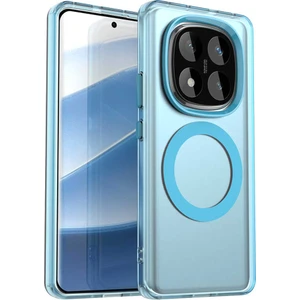 4U Sky Xiaomi Redmi Note 14 Pro 4g Kılıf Magsafe Anti Drop Hibrit Telefon Arka Kapak-Mavi ile Uyumlu (Yurt Dışından)