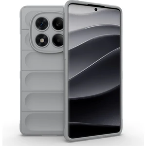 4U Sky Xiaomi Redmi Note 14 Pro 4g Kılıf Anti-Drop Yumuşak Tpu Sağlam Telefon Arka Kapak-Açık Gri Için (Yurt Dışından)