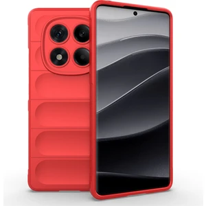 4U Sky Xiaomi Redmi Note 14 Pro 4g Kılıf Anti-Drop Yumuşak Tpu Sağlam Telefon Arka Kapak-Kırmızı (Yurt Dışından)