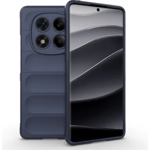 4U Sky Xiaomi Redmi Note 14 Pro 4g Kılıf Anti-Drop Yumuşak Tpu Sağlam Telefon Arka Kapak-Koyu Mavi Için (Yurt Dışından)