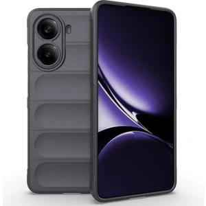 4U Sky Xiaomi Redmi Için Turbo 4 5g/poco X7 Pro 5g Kılıf Anti-Drop Yumuşak Tpu Sağlam Telefon Arka Kapak-Koyu Gri (Yurt Dışından)