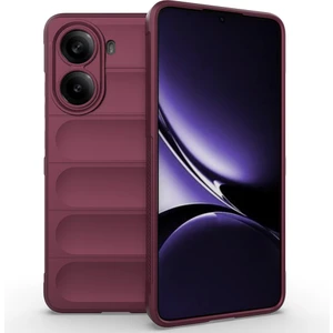 4U Sky Xiaomi Redmi Için Turbo 4 5g/poco X7 Pro 5g Kılıf Anti-Drop Yumuşak Tpu Sağlam Telefon Arka Kapak-Şarap Kırmızı (Yurt Dışından)