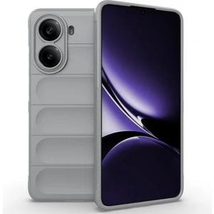 4U Sky Xiaomi Redmi Için Turbo 4 5g/poco X7 Pro 5g Kılıf Anti-Drop Yumuşak Tpu Sağlam Telefon Arka Kapak-Açık Gri (Yurt Dışından)