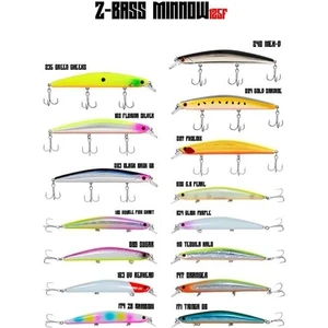 Z-Bass Minnow 125F 21GR Maket Balık