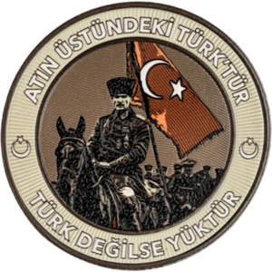 Atın Üstündeki Türktür Pvc Arma