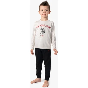 U.S. Polo Assn.  Asnn Erkek Çocuk Yeşil Pijama Takımı