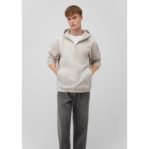 Kapüşonlu Bej Sweatshirt 0210709-70134