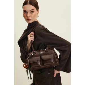 Cepli Retro Çanta Kahverengi