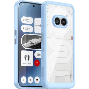 Digital Computer Home Nothing Telefon (2A) Plus/telefon (2A) Kılıfı Düşmeye Dayanıklı Tpu Çerçeve Şeffaf Akrilik Koruyucu Kabuk-Şeffaf Gri (Yurt Dışından)