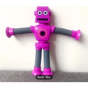 Edi Antik Dönüşen Vantuzlu Robot Oyuncak - Yaratıcı & Eğitici Oyuncak