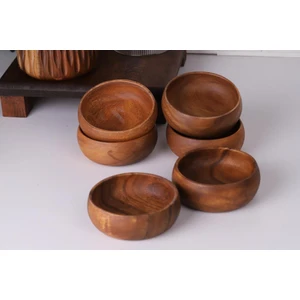 Akasya Mini Çerezlik Kase Kahvaltılık Kase 4'lü Set - 4 Adet