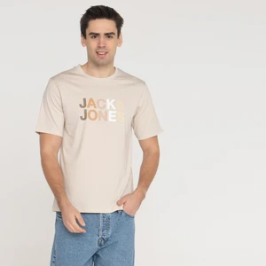Jack & Jones Renk Geçisli Logo Baskili Tisört - Forest