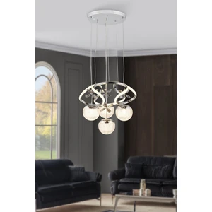 Trend Rose Venüs 4 Lü Ledli Krom 3 Renk Sarkıt Avize