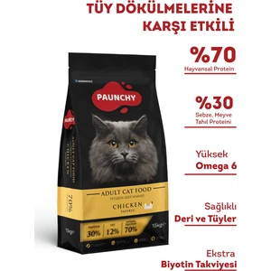 Tavuklu Yetişkin Kedi Maması 15 kg