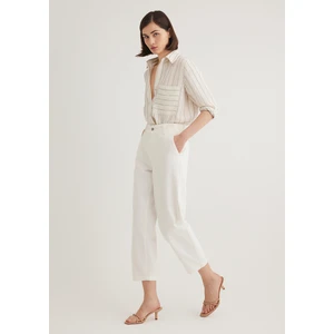 Beyaz Pantolon 1010649-70057