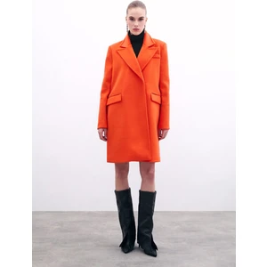 Cepli Kaşe Kaban - Oranj