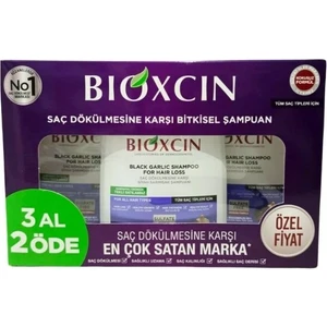 Siyah Sarımsak Şampuanı 3x300 ml