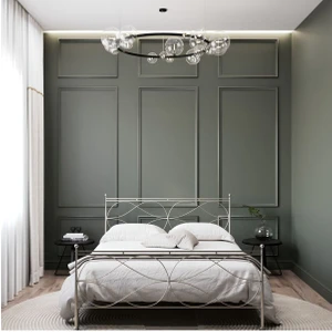 Birdeco Home Dekoratif Boyanabilir Montaja Hazır Duvar Çıtası,önceden Kesilmiş Astarlı Kendin Yap Kit (P3)