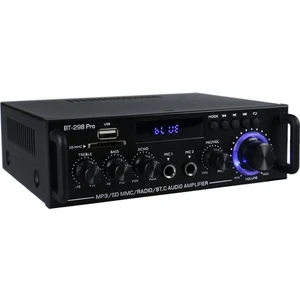 Amplifikatör Bt 298 Pro Ev Sineması Amplifikatörü Karaoke Çift Kanal Stereo Bluetooth 5.0 Maksimum 800W Yeni Yükseltme Abd Fişi (Yurt Dışından)