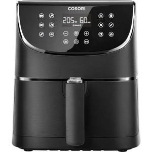 Cosorı Airfryer Sağlıklı ve Verimli 5,5 L Sıcak Hava Fritözü, 11 Ön Ayarlı, Ön Isıtma ve Sıcak Tutma Işlevleri, Dijital Dokunmatik LED Ekran, Bulaşık Makinesinde Yıkanabilir, 1700W