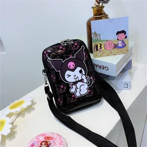 Leonas Mysterious Shop Yeni Ebeveyn ve Çocuk Çocuk Çantası Cep Telefonu Sert Kılıf Crossbody Çanta Karikatür Desen Kutu Çanta Kızlar Dışarı Tek Eğlence Çantası (Yurt Dışından)