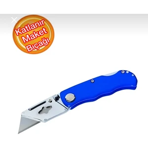 Katlanır Halıcı Maket Bıçağı