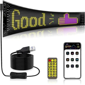 20X64 Matrix LED Panel Cama Yapışan Telefon Kontrollü LED Lamba