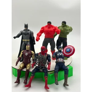 Oyuncak Tekli Vakumlu Kahraman Kırmızı Hulk 0115