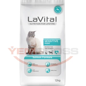 La Vital Somonlu Yetişkin Kedi Maması 12 Kg