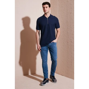 Slim Fit Normal Bel Dar Paça Jeans Erkek Kot Pantolon 1124S61NAPOLI