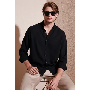Regular Fit Uzun Kollu Düğmeli Yaka Gömlek Erkek Gömlek CF25S116777