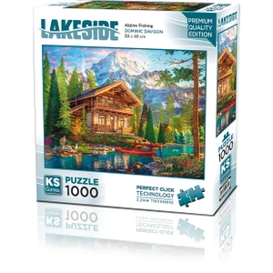 Puzzle 1000 Alpine Fishing