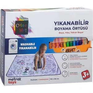 "color Me!" Yıkanabilir Boyama Örtüsü