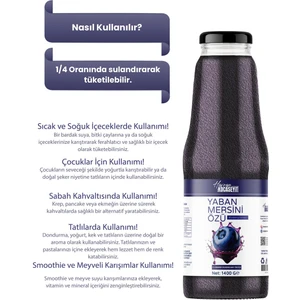 Havran Kocaseyit Yaban Mersini Özü 1350 g Katkısız Koruyucusuz Doğal İçerik