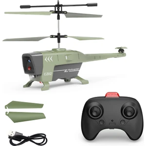 Mom Chooses Baby Favorite CZ02 Uzaktan Kumandalı Helikopter Oyuncak Akıllı Engellerden Kaçınma Otomatik Gezinme 2.4ghz Çocuklar ve Yetişkinler Için Rc Uçak Oyuncak - Yeşil (Yurt Dışından)